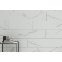 SCULPTURE - 13X36, WHITE FLAT, GLOSSY